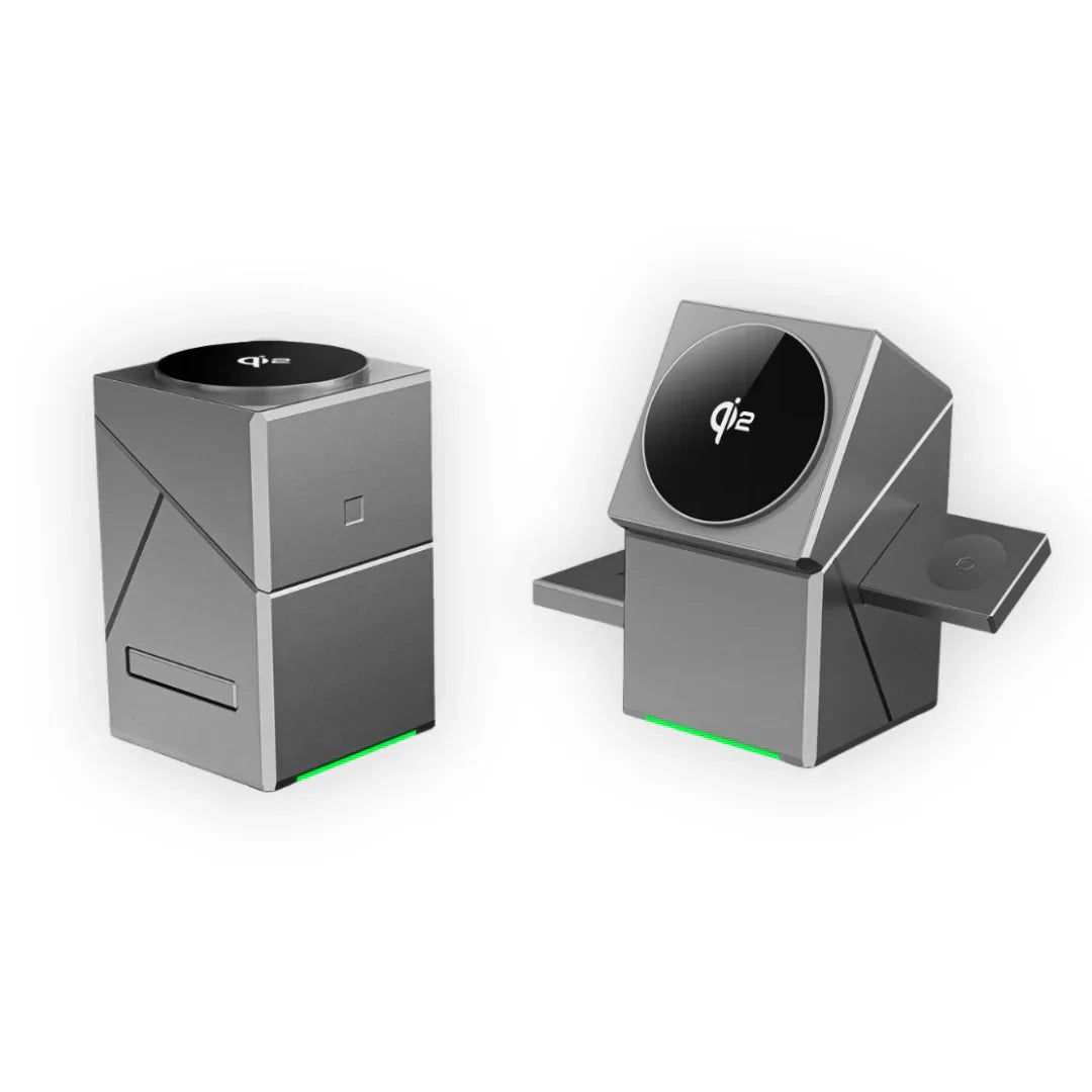 3 - in - 1 Wireless Charging Cube - RAS online hub