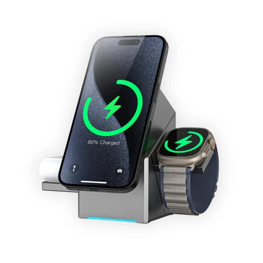 3 - in - 1 Wireless Charging Cube - RAS online hub