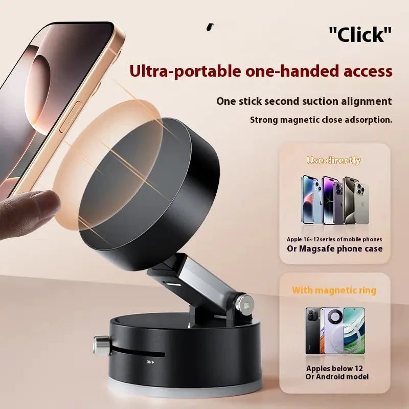 Vacuum Suction Magnetic Car Phone Holder - RAS online hub